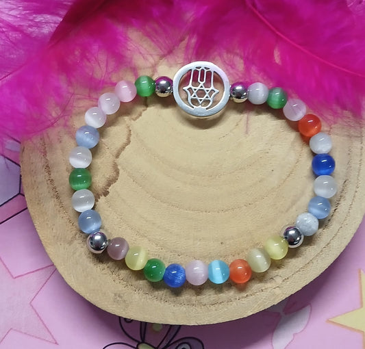 Pulsera de acero Mal de ojo