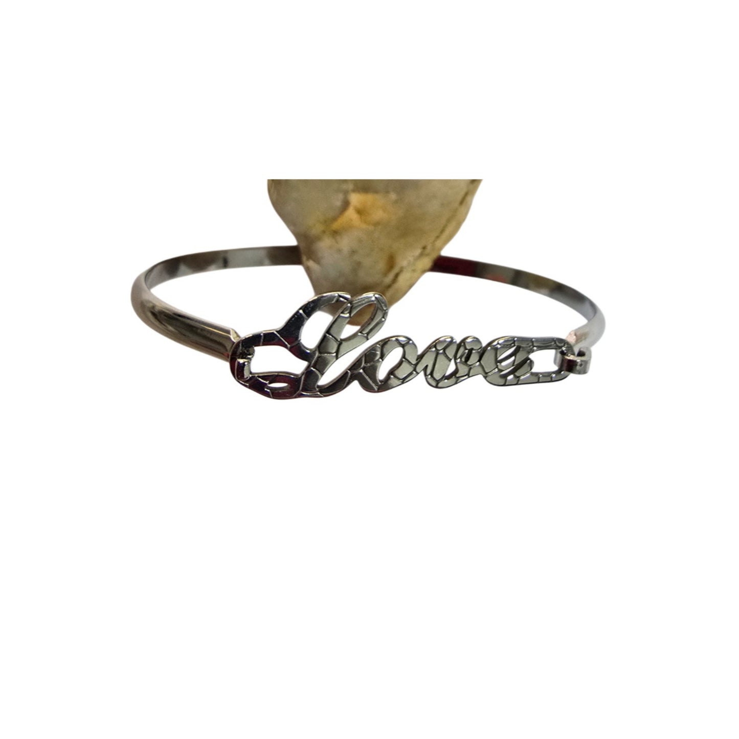 Brazalete Acero Love